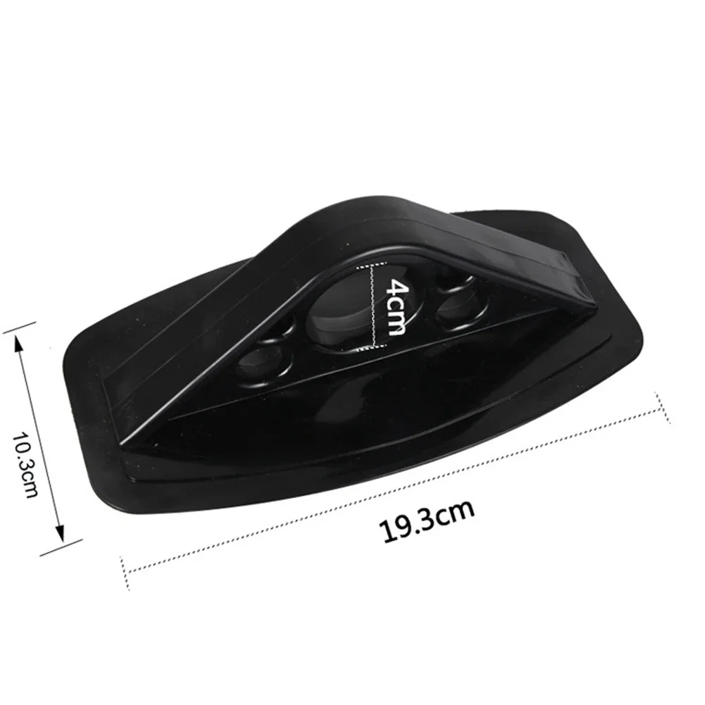 

Brand New Practical Useful Paddle Hooks 19.3*10.3cm Accessories Black Replacement Rubber Dinghy 1 Piece Buckle