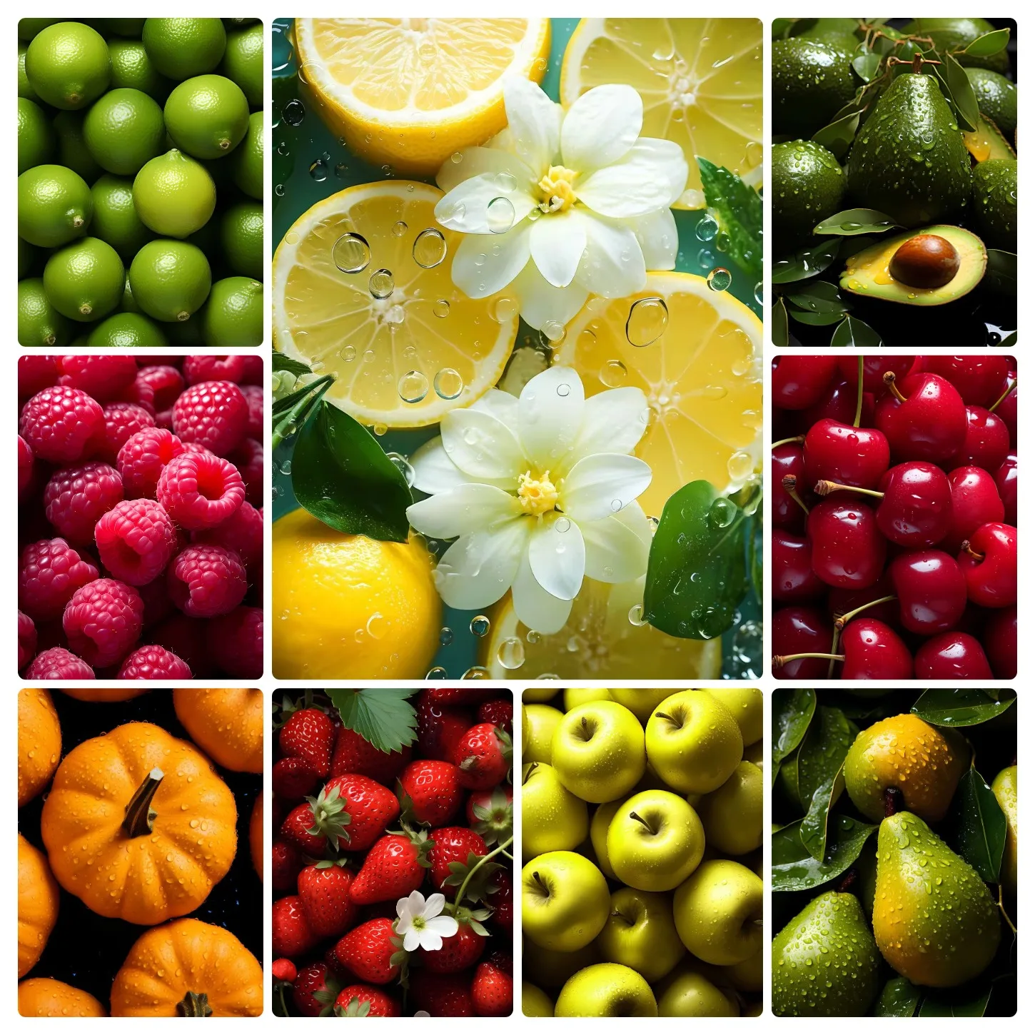 500/1000/1200/2000 PCS Modern Lemon Avocado Apple Cherry Puzzle Creative Puzzle Jigsaw Birthday Gifts Home Decoration