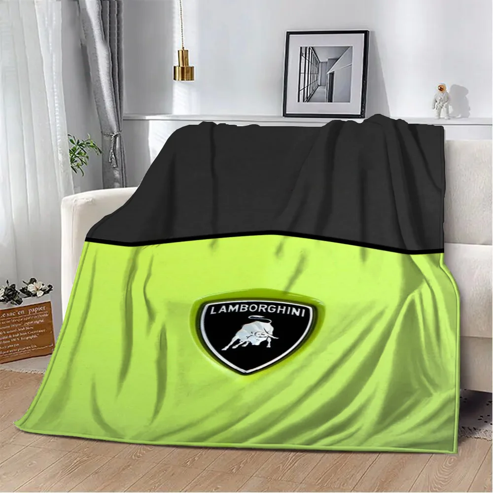 Luxury Throw Blanket for Sofa Decoration L-Lamborghini Thermal Blankets for Bed Thin Wadding Blanket King Size Blankets & Throws