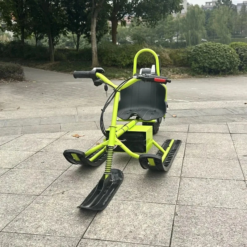 

Russia All-steel Structure Driving Type Electric Sled Snowmobile Ski Car