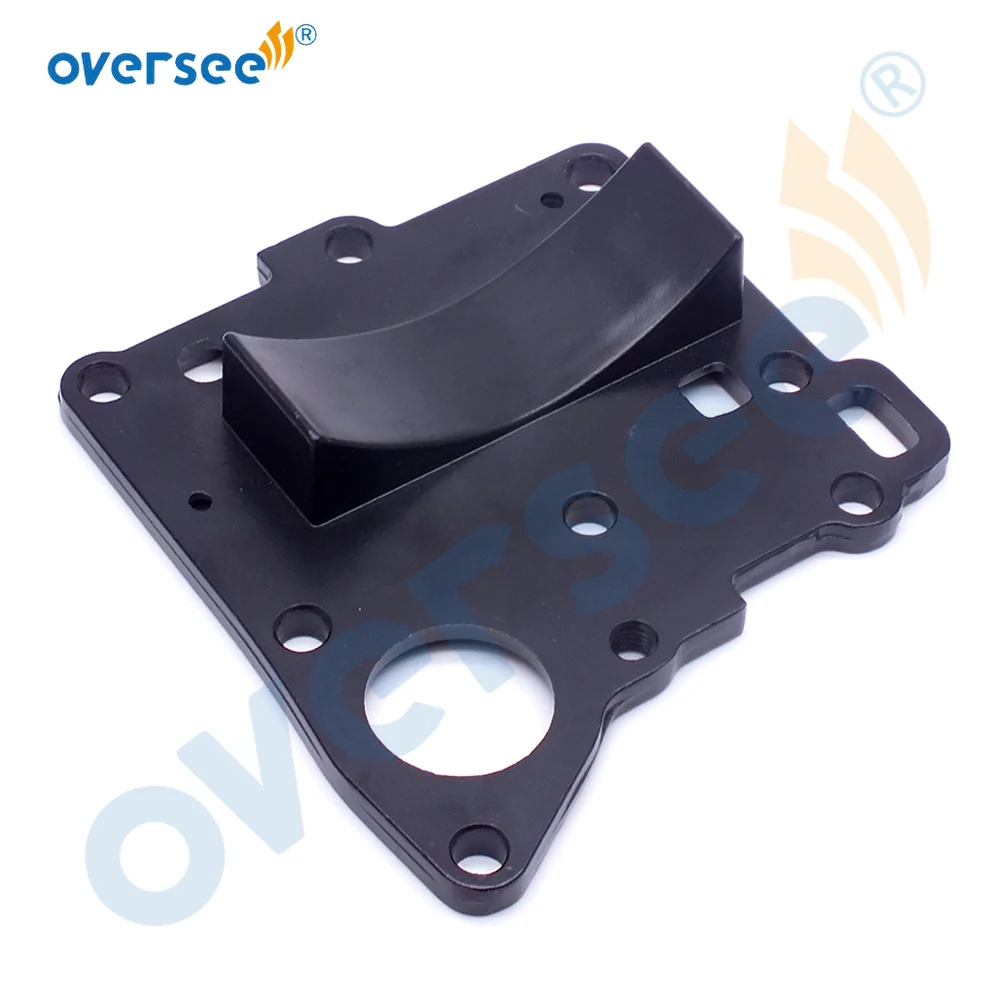 6E3-41111-01-1S Exhaust Inner Cover & 6E3-41113-01-1S Exhaust Outter Cover For Yamaha Seapro 5HP 2T Outboard Parts Cylinder