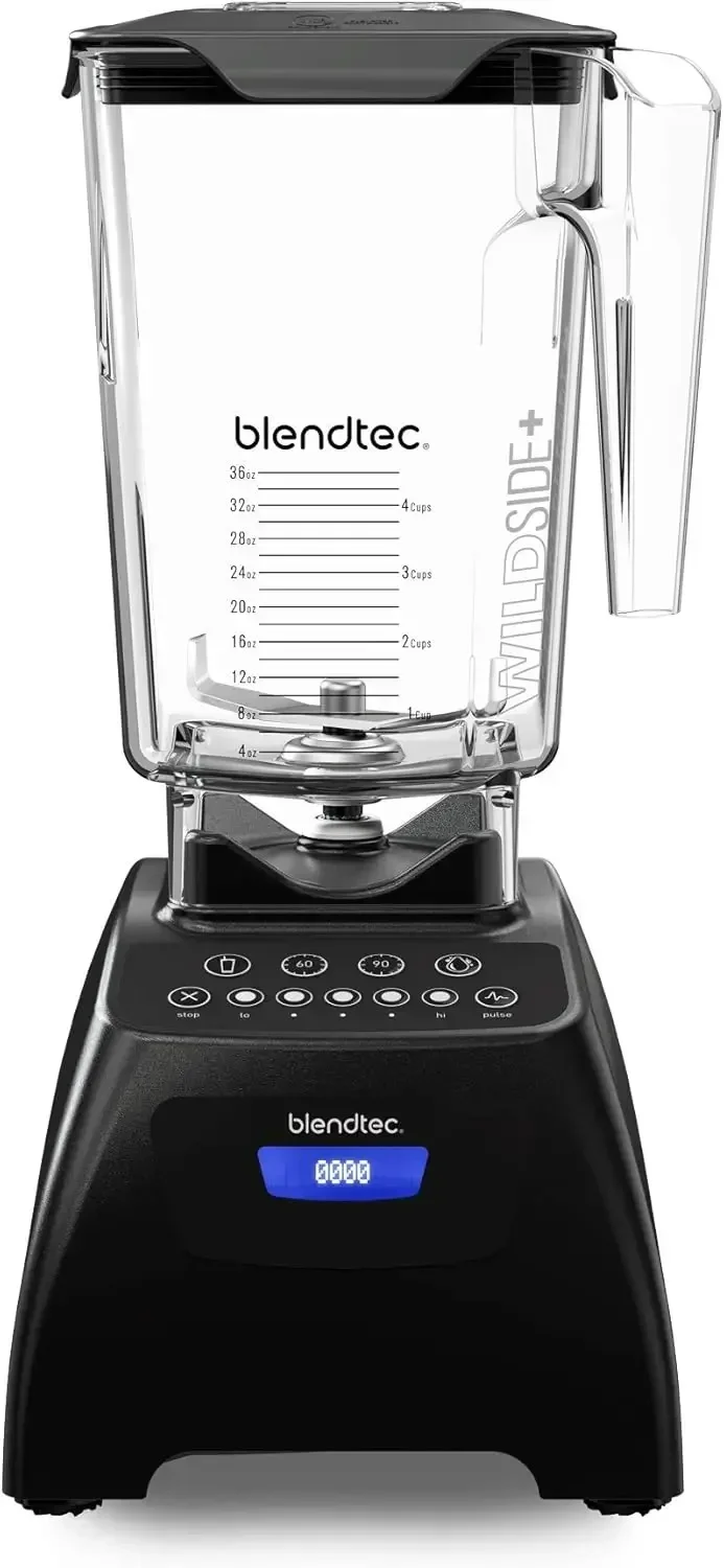 Blendtec Classic 575 Blender  WildSide+ Jar (90 oz)  ProfessionalGrade Power  Self-Cleaning 4 Pre-programmed Cycles