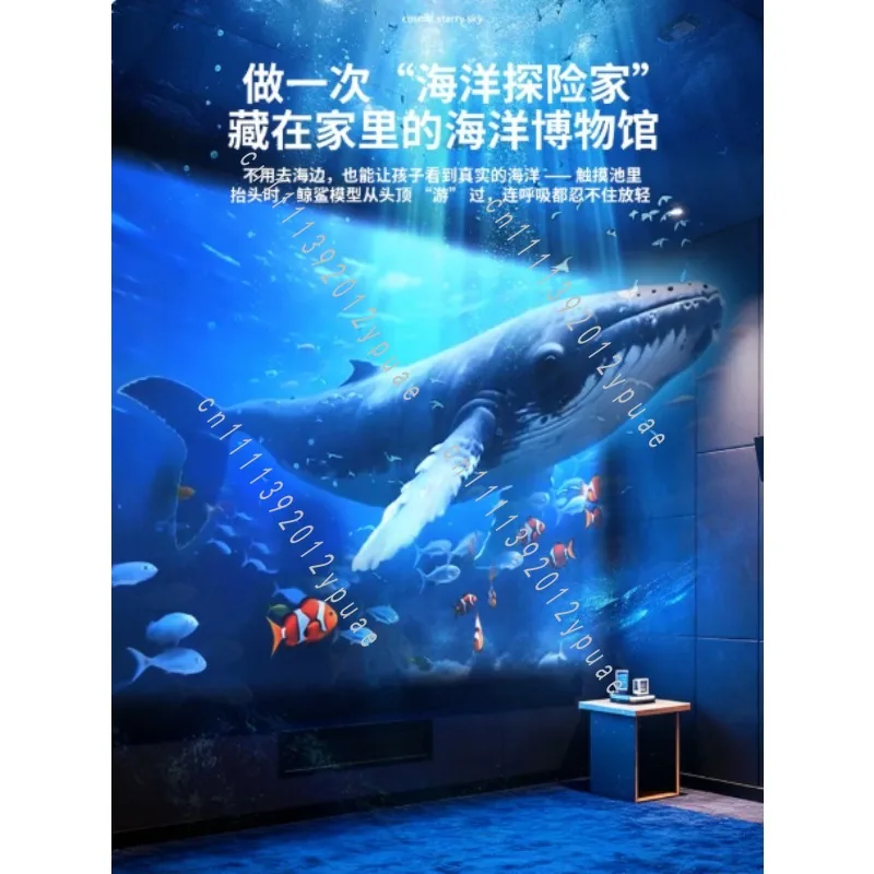 Stereo Holographic Starry Sky Projection Decor, Gypsy Bedroom 3D Dynamic Bedside Atmosphere Ornament