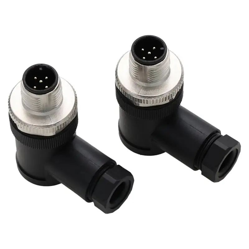 B03C-Waterproof For 5Pin For Industrial Use Sensor Connector Set-10PCS 5P L Male(PG7) Male Plug