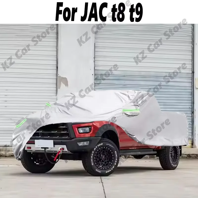 

For JAC T9 T8 fit Outdoor Protection Full Car Covers Snow Cover Sunshade Waterproof Dustproof Exterior Car cover protection