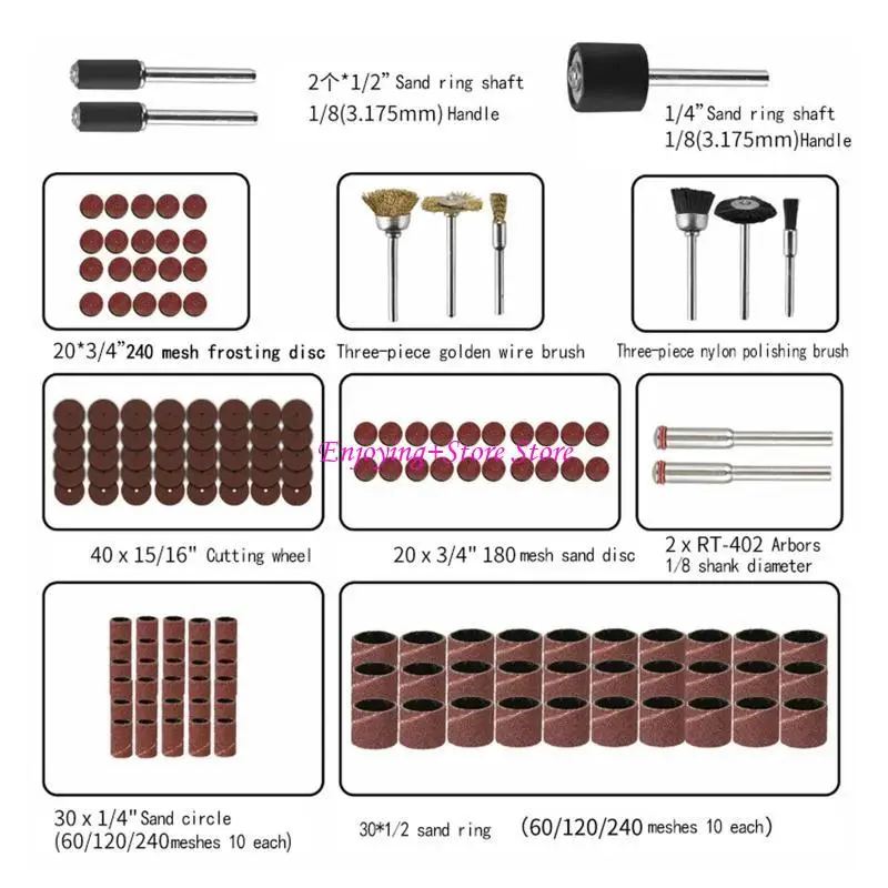 G6DA 150PCS/SET MINI DRILL GRINDER GRINGE