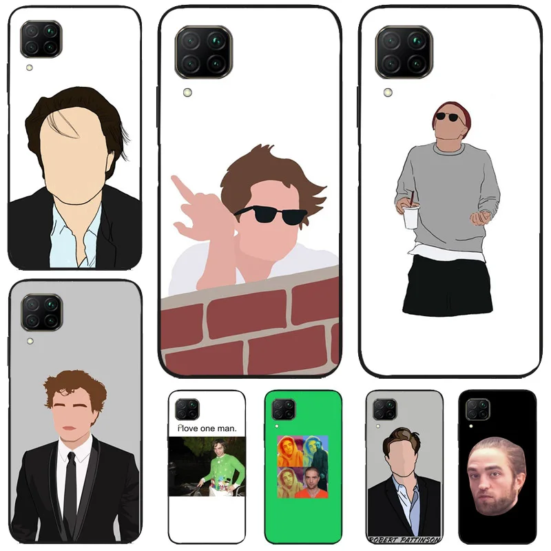 Robert Pattinson Funny Meme For Huawei Nova Y91 Y90 Y61 Y60 Y70 5T Nova 9 10 SE 11 3i 7i 8i P20 P40 Lite P30 Pro Case