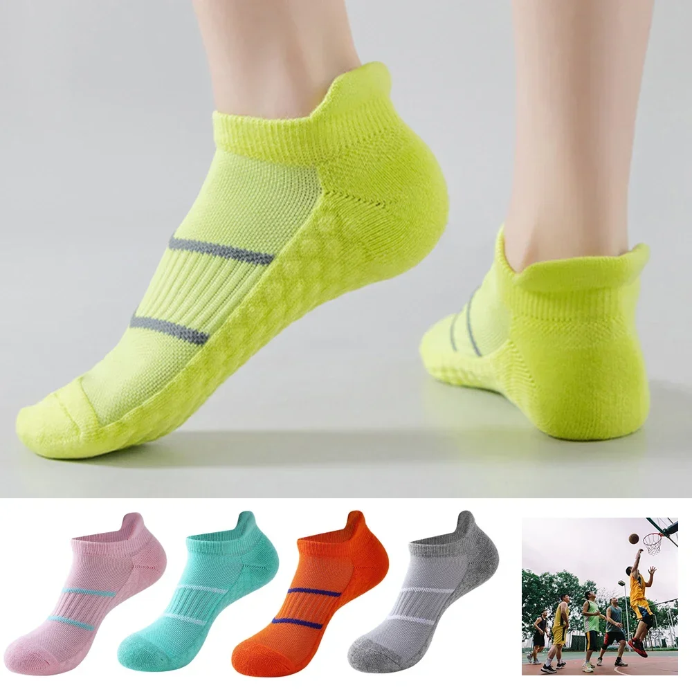 Men Women Running Socks Basketball Breathable Anti Slip Sport Cycling Walking Women Outdoor Sock Cotton Athletic No Sweat Sock