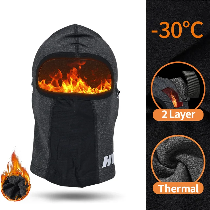 Motorcycle Face Mask Full Face Winter Breathable Ski Mask Motorcycle Cycling Bike Scarf Hat Casco Moto Helmet Hood