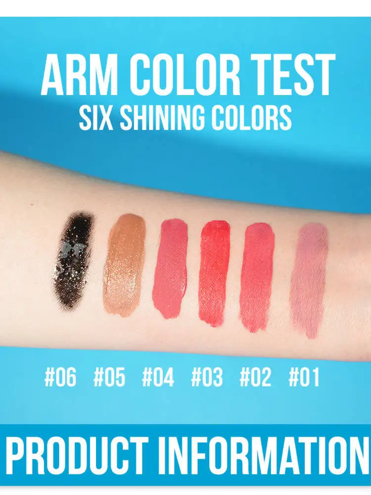 MLSMILE スモールブルーボトル ノンスティックカップグレイズ セクシーヌードパールグロス セット3個入り リップ