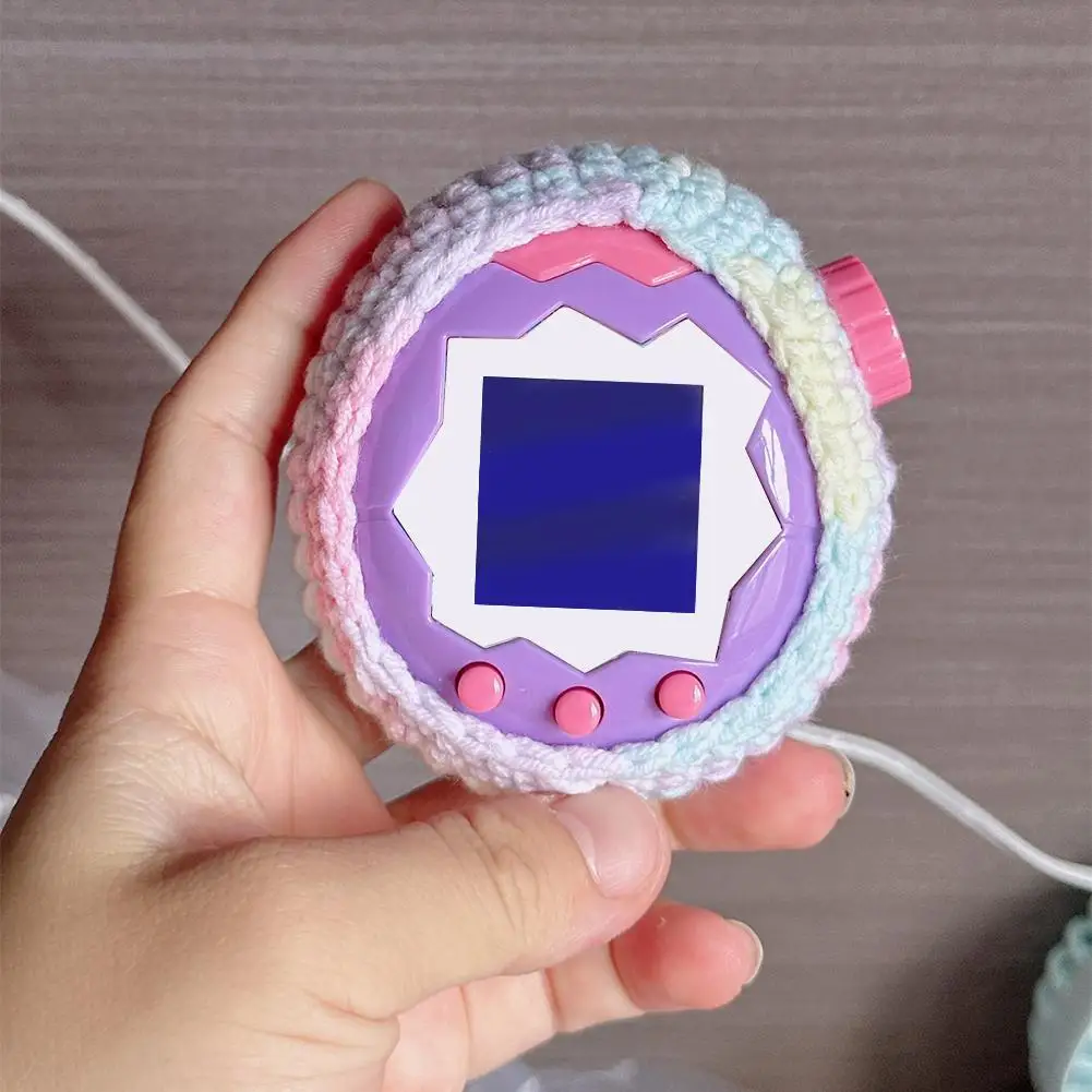 Protective Case For Tamagotchi Paradise Games Console DIY Knitting Handmade Cover For Tamagotchi Paradise Games Accessories
