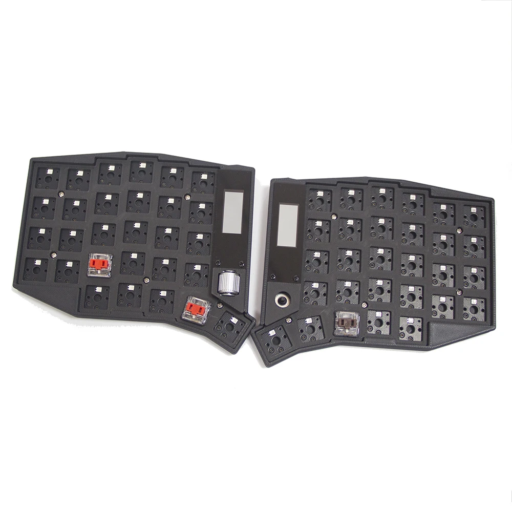 جديد Sofle الانظار اللاسلكية سبليت لوحات المفاتيح عدة مخصص الأسطوانة المقود لطيفة عرض الشاشة Choc V1/V2 التبديل ZMK صدمة لوحة المفاتيح #3