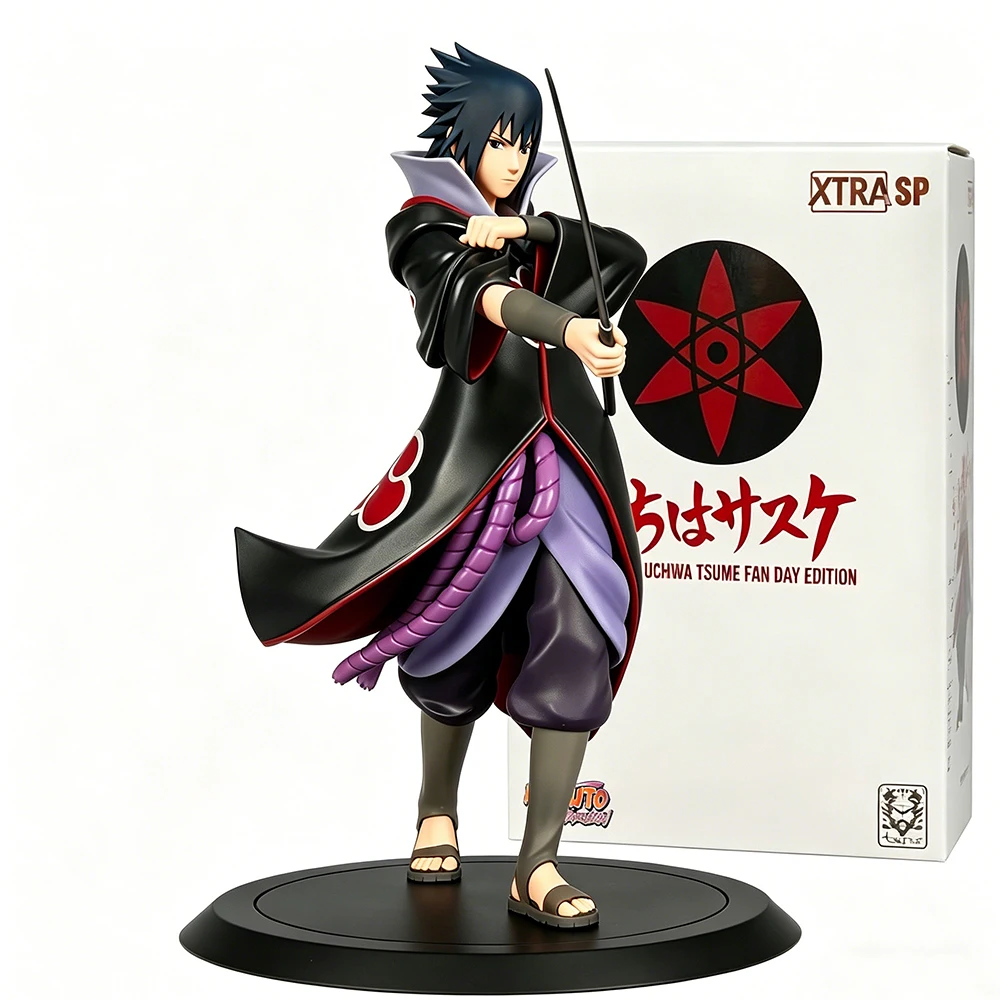 

17CM Uchiha Sasuke Figure Anime Naruto Shippuuden Taka/Hebi Animation Model Toy Gift Collection Decoration Ornaments PVC
