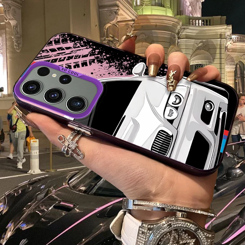 

Sport Cars Frosted Case for Samsung Galaxy S25 S24 S23 S22 Ultra S21 Plus S20 FE A73 A72 A71 A56 A55 A54 A53 A52 Acrylic Cover