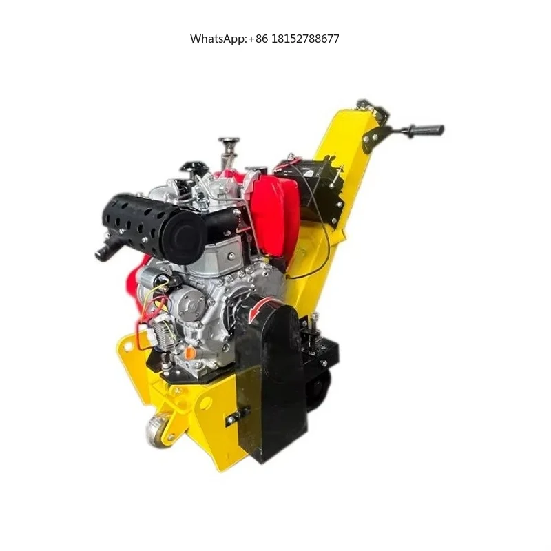 Concrete Scarifier Floor Milling Machine Road Milling Machine Powered by Engine