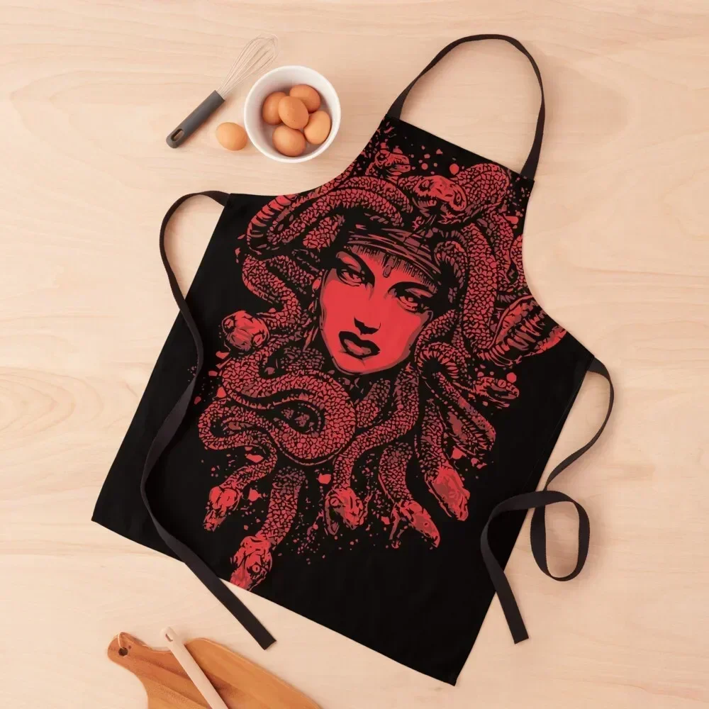

JELLYFISH Apron Kitchen For Men Kids Kitchen Women Bib For Kitchen Apron