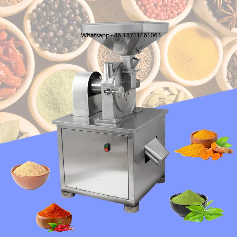 High Efficiency Grain and Rice Fine Flour Mill Bean Wheat Corn Crushing Machine Small Grain Milling Machine
