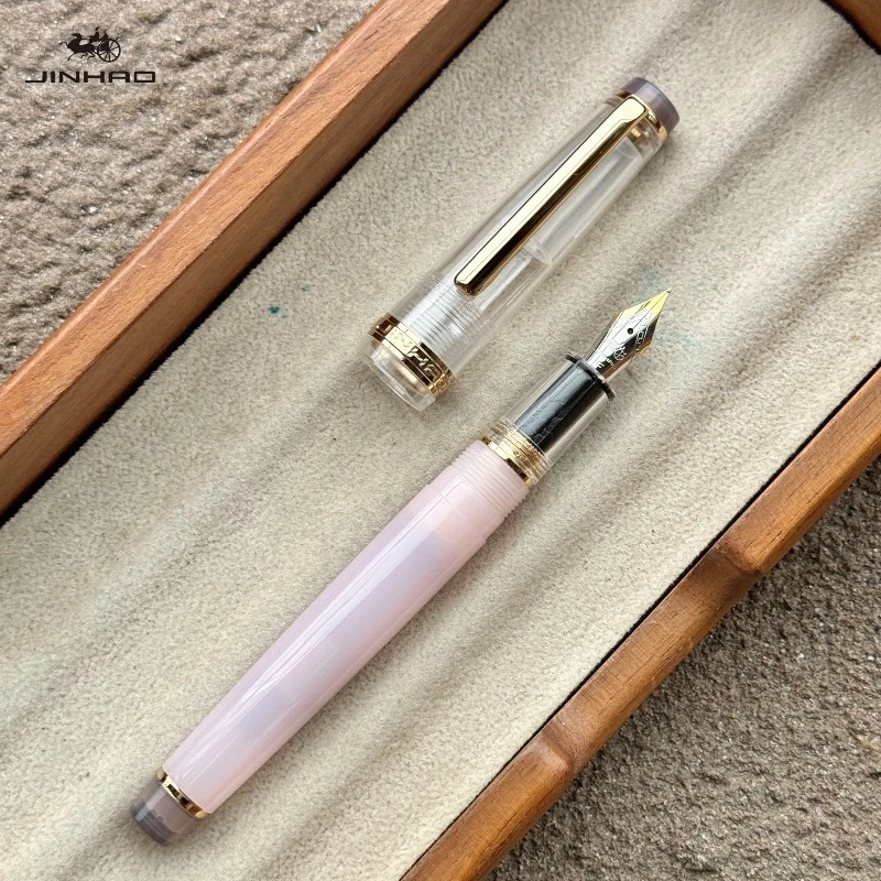 

Ручка-фонтан JINHAO 82 ограниченной серии, разноцветная, EF/F/M, с пером Hongdian, для каллиграфии, школьные и офисные принадлежности, канцелярские товары