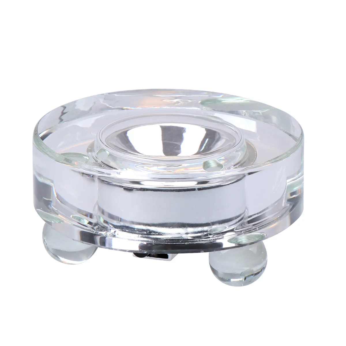 

Подставка со светодиодной подсветкой, круглая основа для поделок, стеклянная художественная вилка европейского стандарта, мини-размер, легкий вес для различных случаев