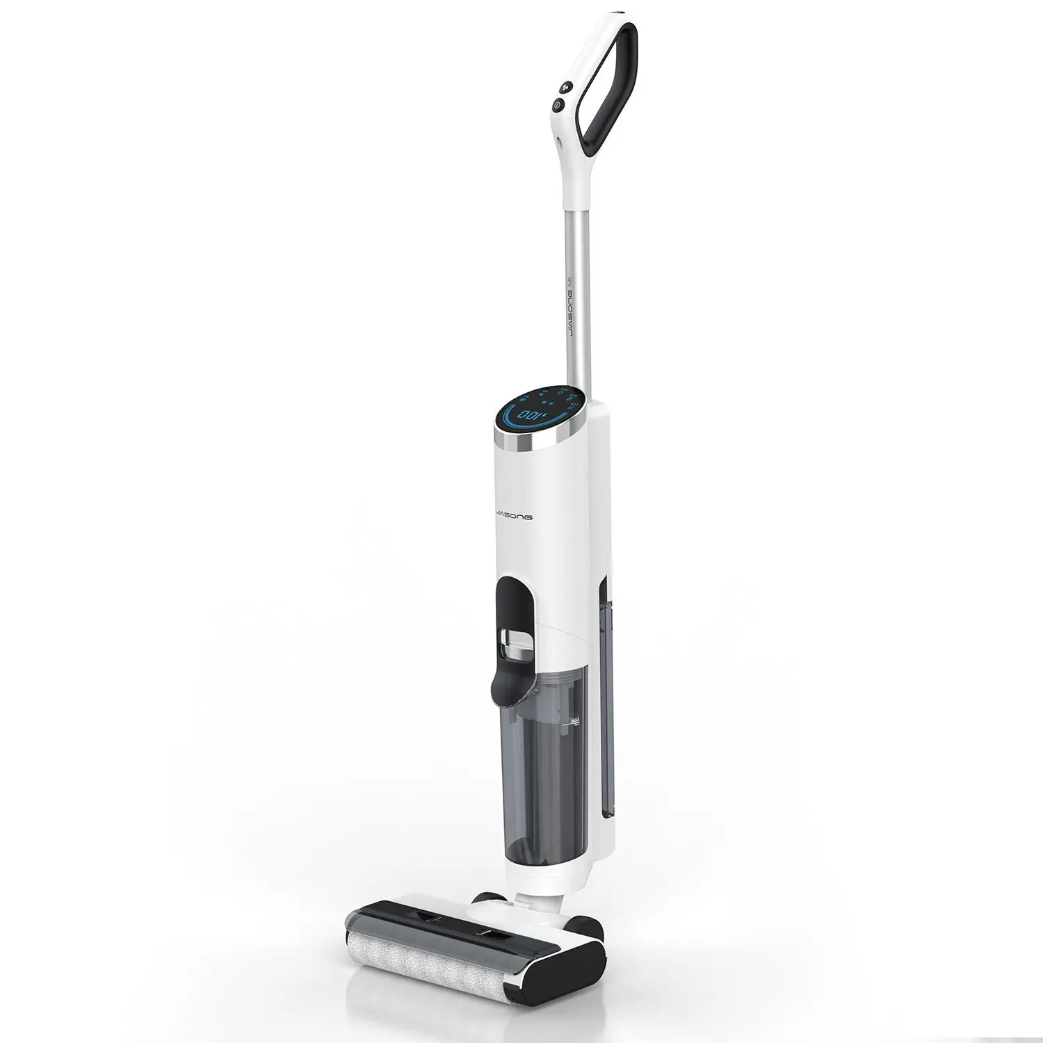 Smart Cordless Floor Washer, Wet‑Dry Wash‑Mop‑Vacuum Integrated Machine, Automatic Hand‑Push Hard‑Floor Cleaner for Home