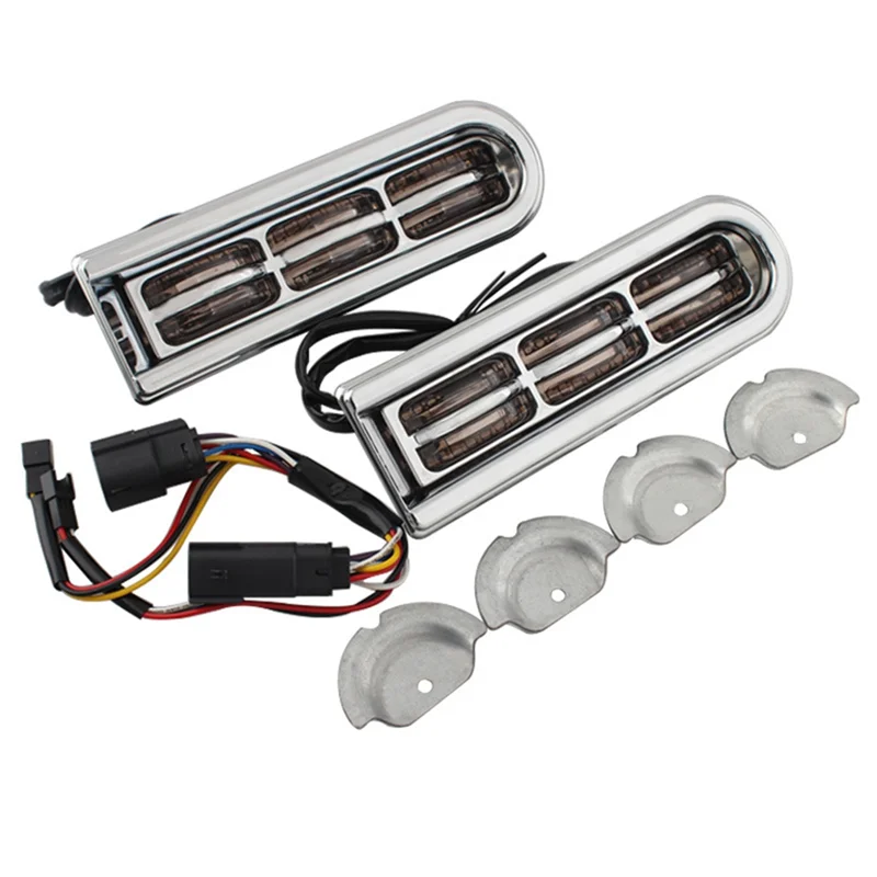 

A30P-Motorcycle LED Mudguard Light Rear Taillight For Davidson Street Glide Highway Glide Road King Auxiliary Light