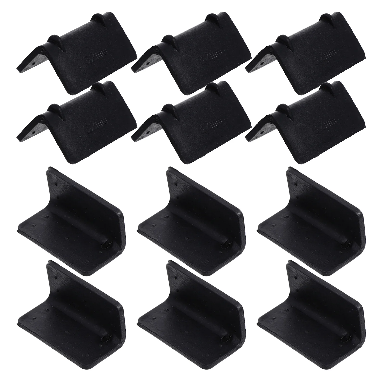 

100Pcs Plastic Corner Protectors Cargo Load Guards Strap Edge Protectors Heavy Duty Pallet Protection Supplies