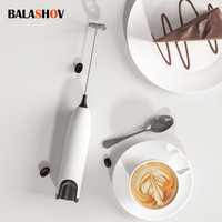Electric Milk Frother Kitchen Drink Foamer Mixer Stirrer Coffee Cappuccino Creamer Whisk Frothy Blend Whisker Egg Beater