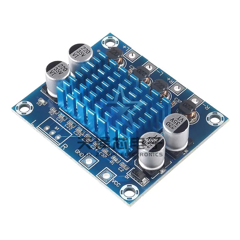 

HD digital audio power amplifier board mp3 amplification module 12V24V amplification board two-channel 30W XH-A232