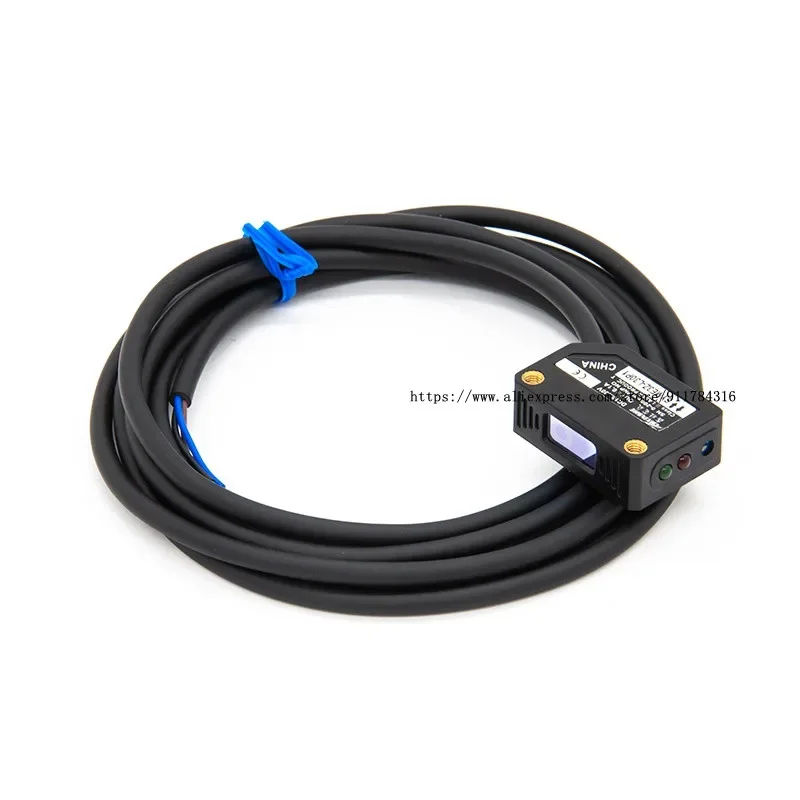 SYME3Z-L30N1 Laser Sensor Diffuse Reflection Photoelectric Switch NPN NO 200mm Adjustable 12-24VDC 200mA Visible Light
