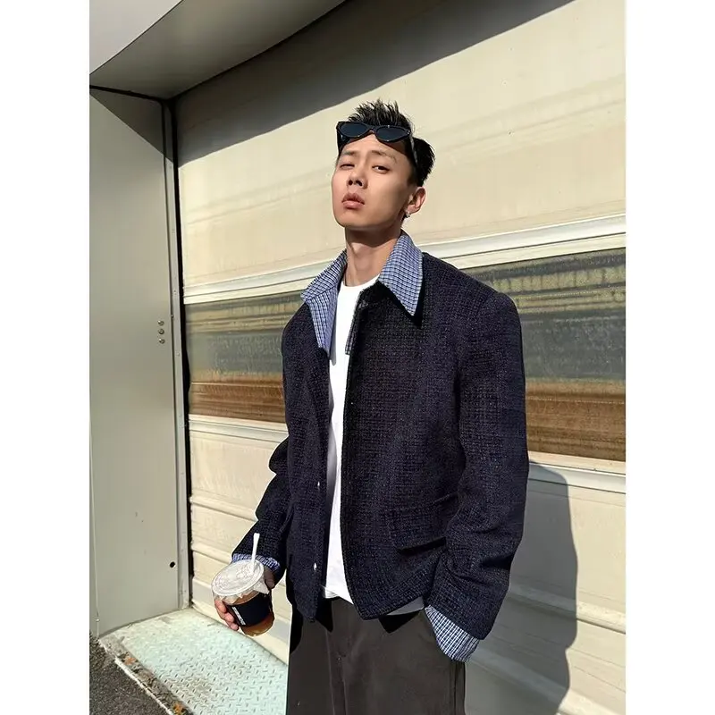 

Casual Sle Men's Baseball Jaet Couple's Spring Autumn Loose Fit Faion Outerwear Premium Quali Unique Design