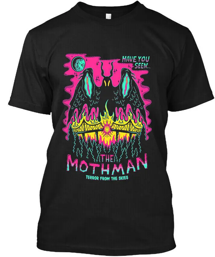 Popular Have You Seen The Mothman Terror From The Logo T-SHIRT S-4XL