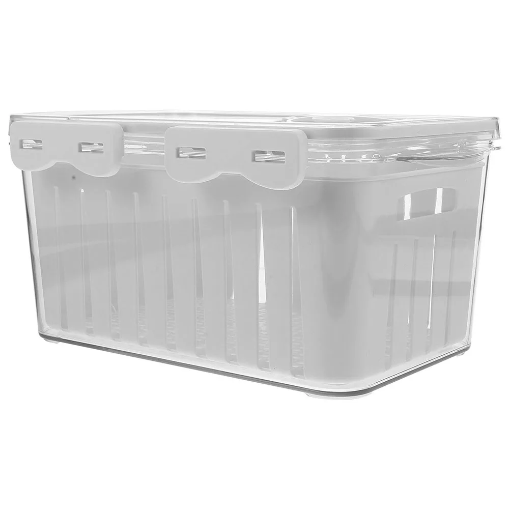 

Produce Saver Container Fridge Storage Box Clear Fruit Vegetable Storage Container Refrigerator Organizer Food