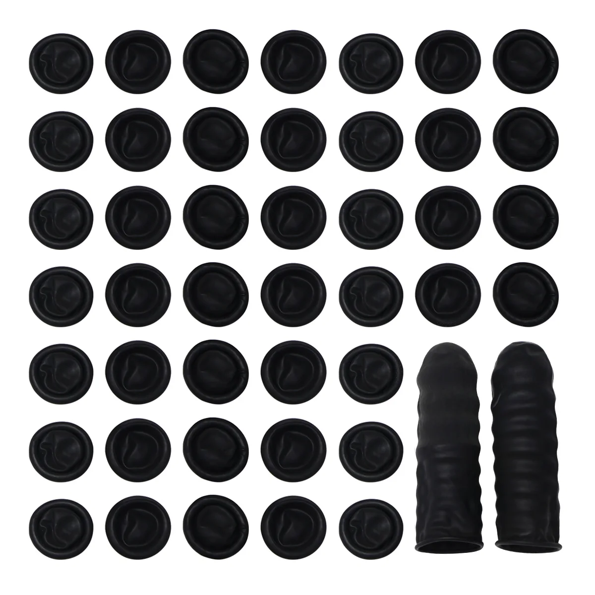 

1000pcs Anti Static Finger Cover Protective Caps Latex Material Lightweight Safe Factory Workshop Mechanical Repair Health Care