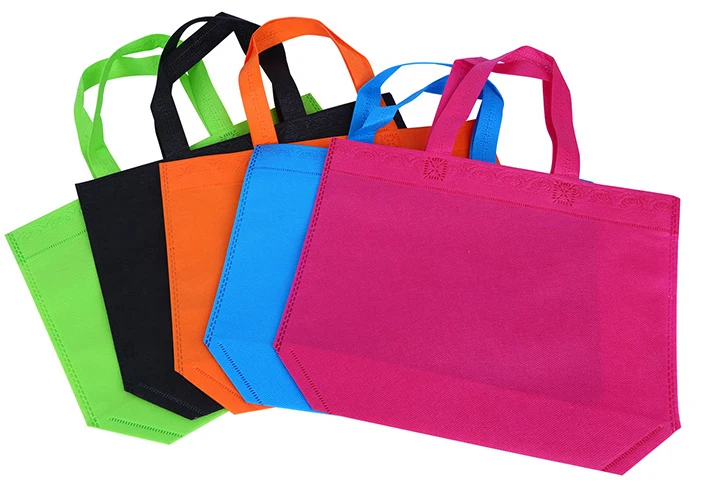 

38X32cm non woven bag with on color logo one side logo print