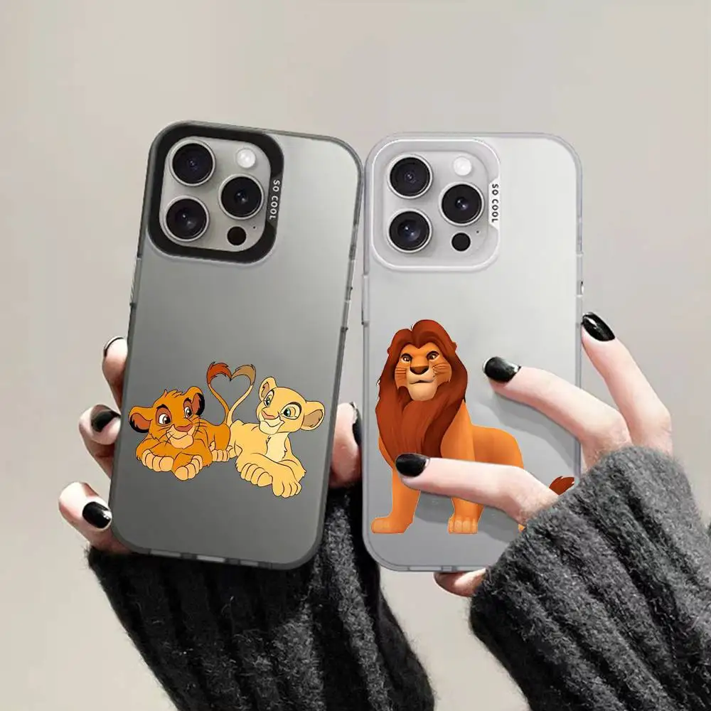 L-Lion K-King Handyhülle für iPhone 17 16 15 14 13 12 11 Pro Max Plus X XR XS Max Stoßfeste Schutzhülle