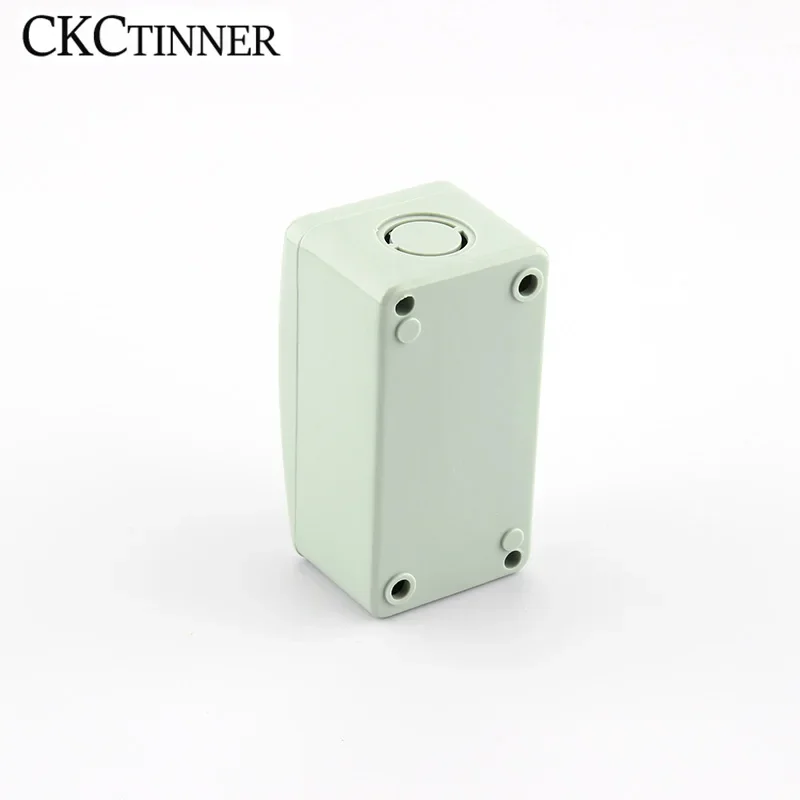 Button Switch PB-2 Self-reset Two Position Button box AC 250V 3A Amp ON/OFF Momentary Motor Control switch with plastic box P231