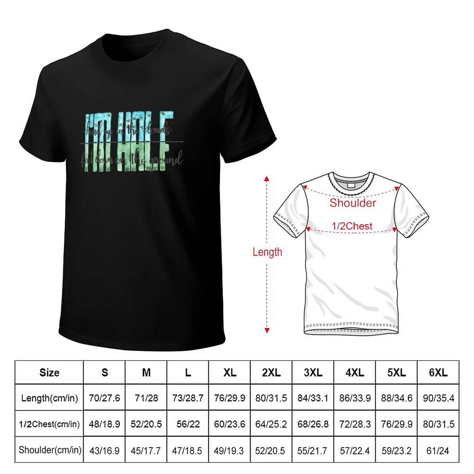 In Between T-Shirt t shirts for man pack cotton T-Shirt