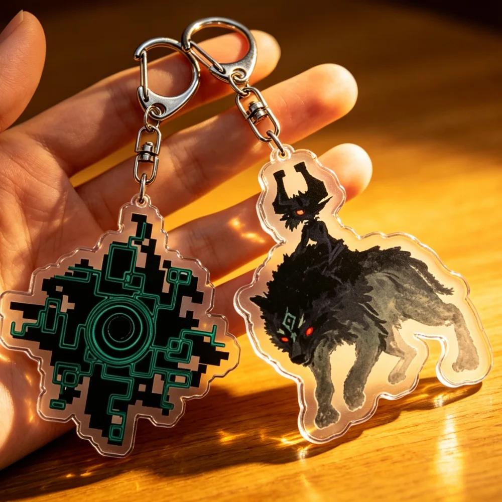 Lindo llavero de dibujos animados de Midna Chibi, accesorios para bolsos, llaveros de juego, joyería, regalos para fanáticos del manga