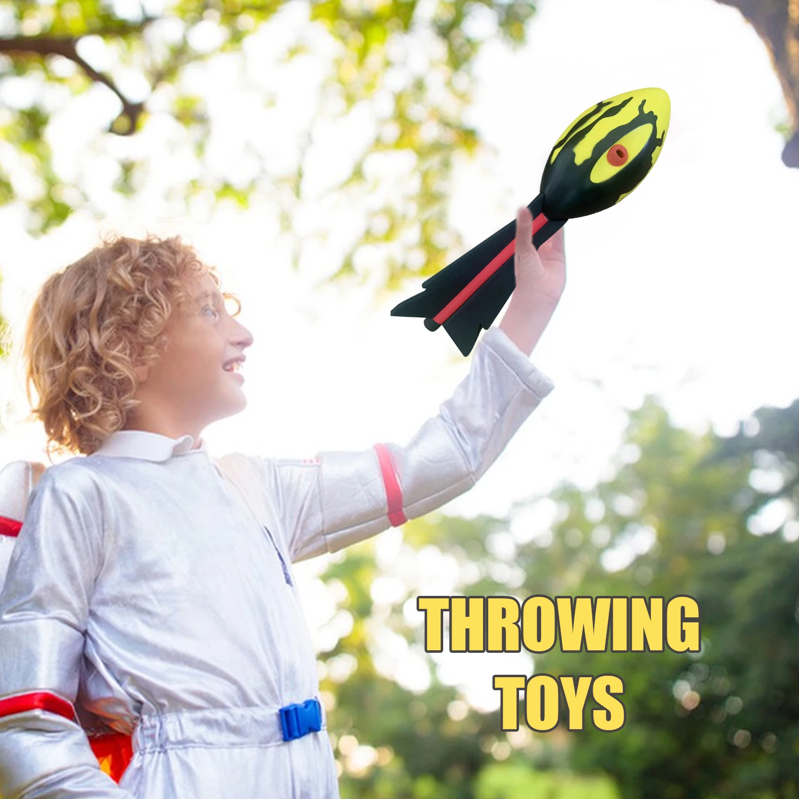 Vortex Howler Foam Football Funny Long-Distance Football Howling Foam Sports Toy Unique Vortex Aero Howler Toy Outdoor Sports