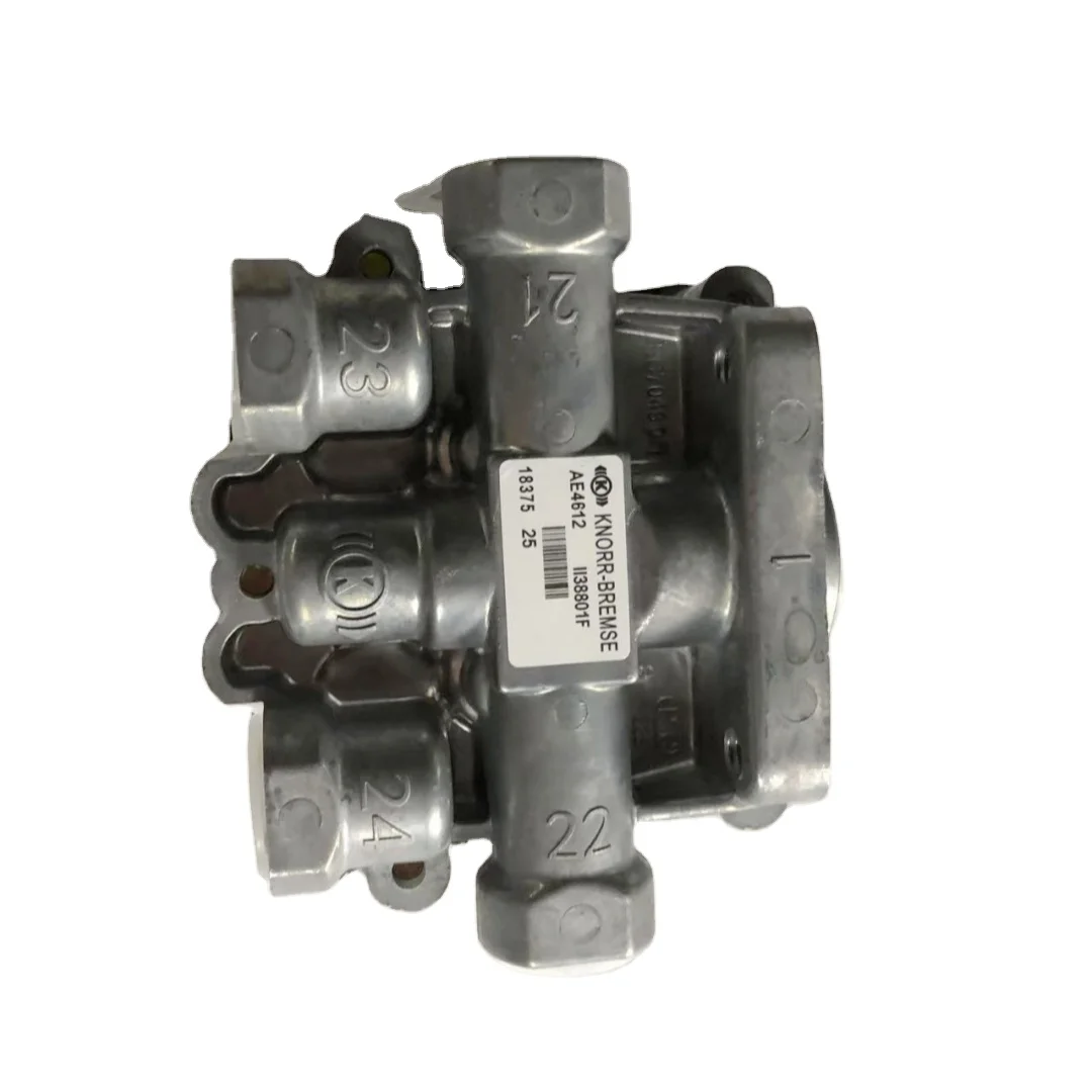 Valvola di protezione Valvola per camion AE4612 Valvola di protezione a quattro circuiti Prestazioni scontate a tempo limitato Grado industriale Durevole