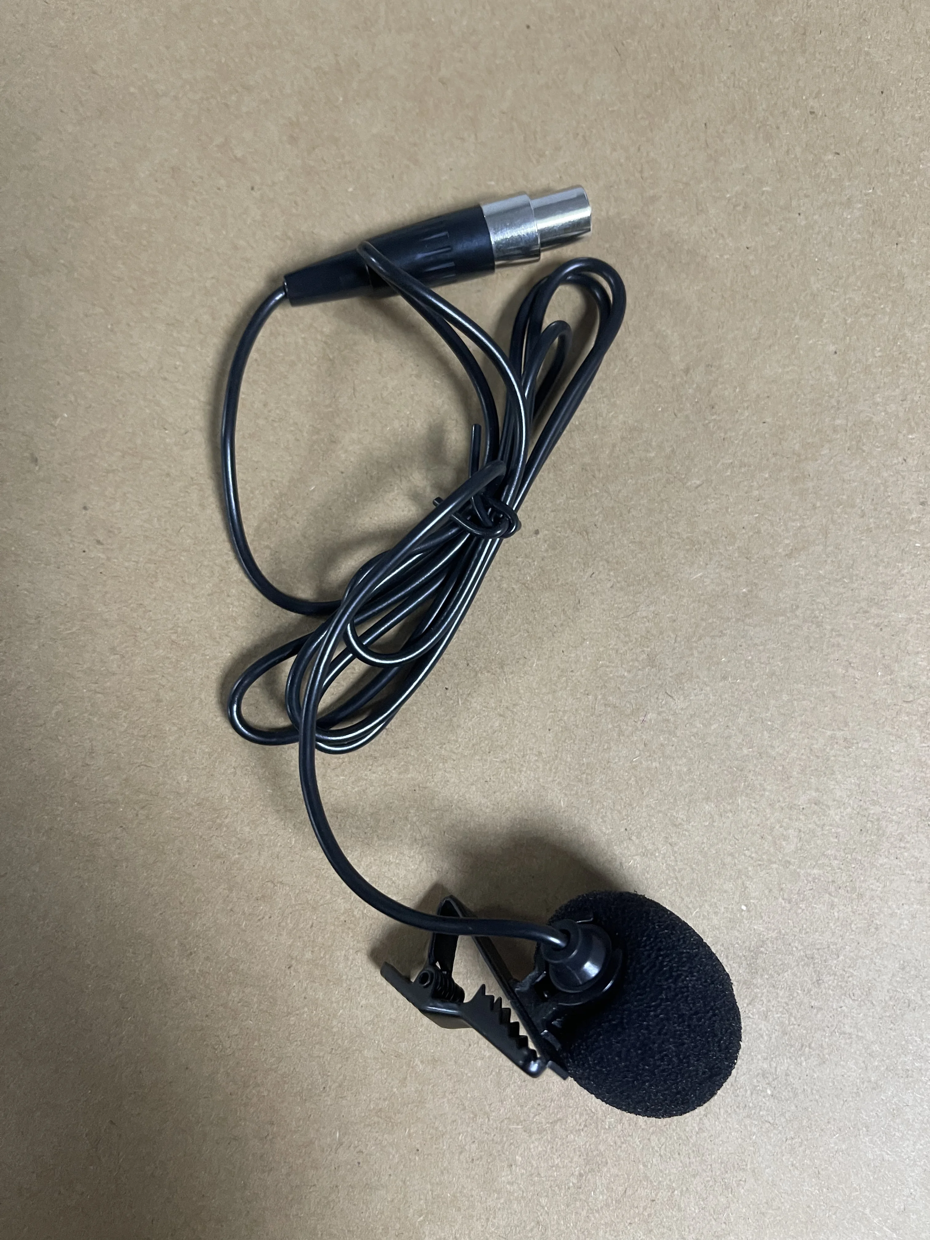 KATELEIYU Professional wireless microphone accessories Head mounted cable Collar clip cable 1.5m 3-pin Canon