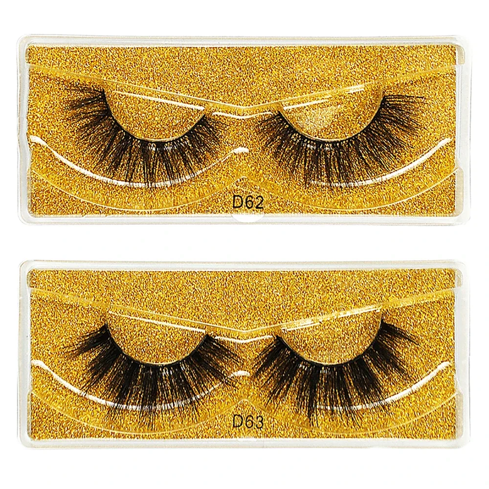 20 Paar Wimpern Bulk Großhandel natürliche flauschige wispy falsche Wimpern Pack Make-up weiche dicke gefälschte Wimpern 3d Nerz Wimpern Masse – Detail 4