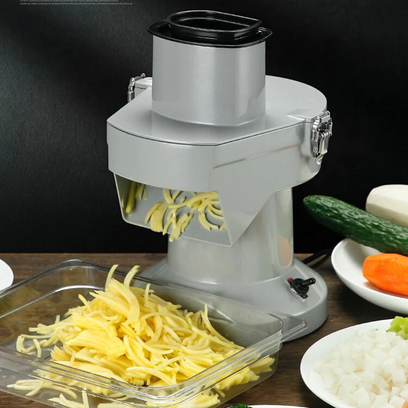 Multifunction Vegetable Cube Cutting Machine Electric Potato Dicing Machine Fruit Carrot Shredder Slicer Food Processor 220V