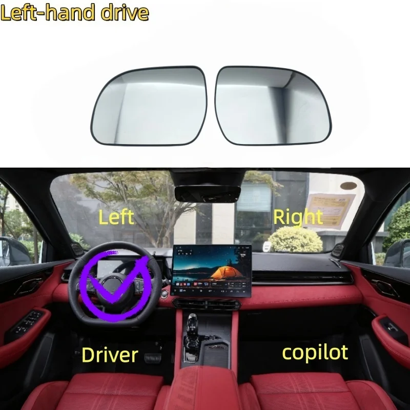 

For Toyota 2009-2014 Highlander rearview mirror side mirror rearview mirror left and right reflective mirror with/without Heated