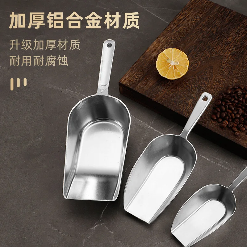 Kitchen Alloy Food Flour Scoop Salt Sugar Ice Scoops