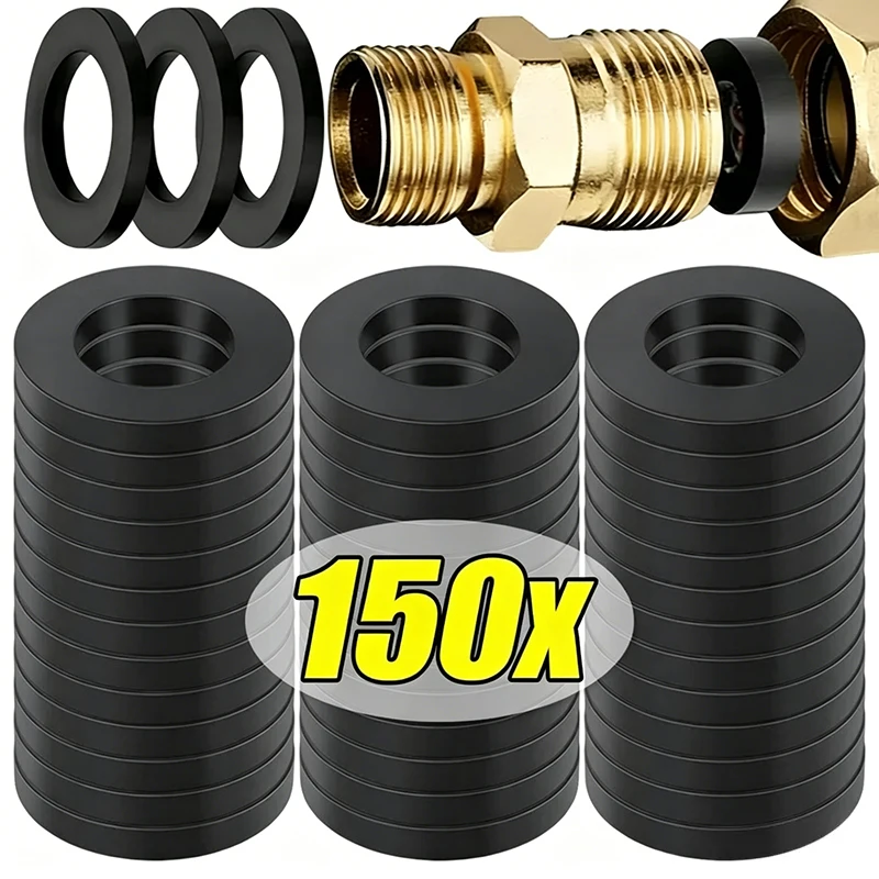 

Rubber Sealing O Rings Pneumatic Fittings Pipe Connectors Faucet Washers Fastener Shower Nozzle Hose Gasket Ring Assortment Kits