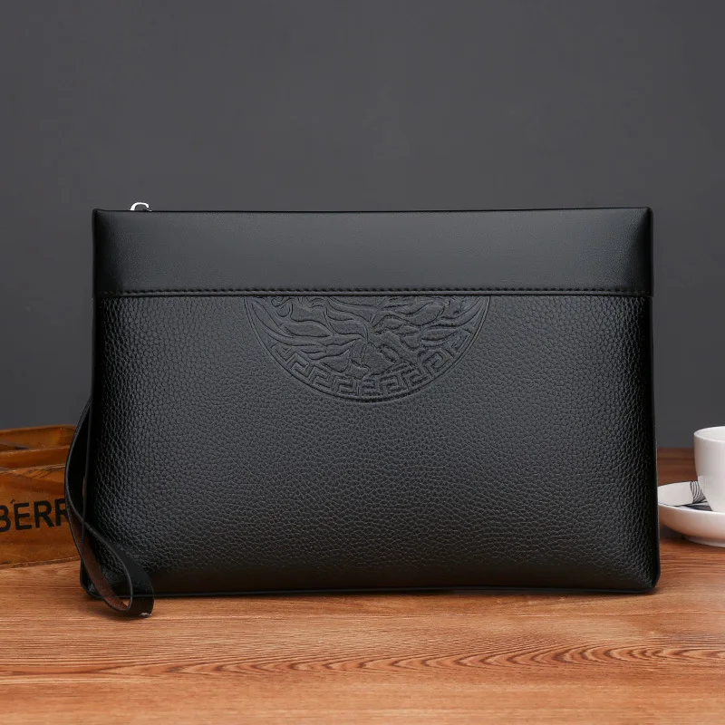 2024 Nieuwe Heren Schoudertas Voor Pu Lederen Flappen Heren Crossbodytassen Business Flap Heren Stevige Messenger Bag Reistas