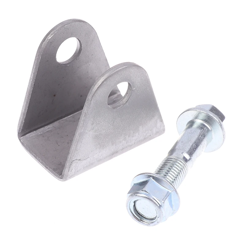 Motorcycle Shock Absorber Bracket Kit - ATV/Dirt Bike Flat Fork Lift Lugs with Screws (1 Set, Heavy Duty Aluminum)