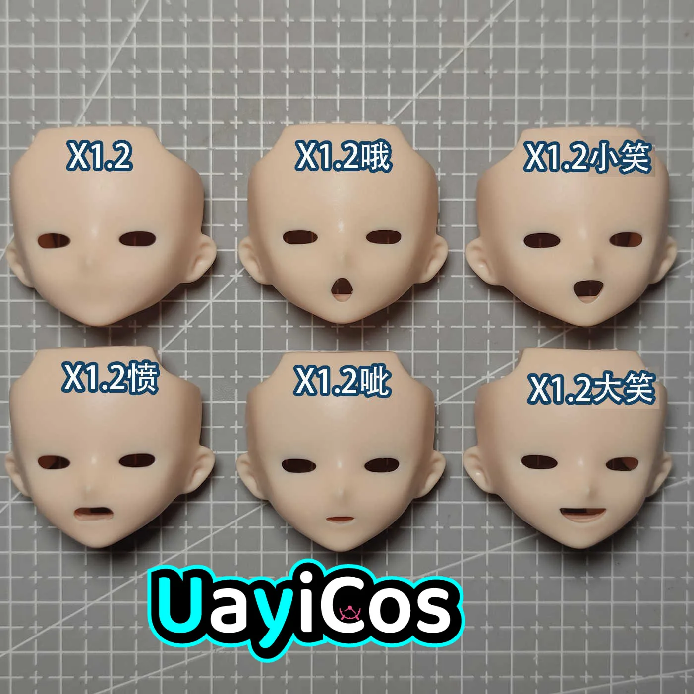 

Handmade OB22 OB24GSC Faceplates Blank Face Water Sticker Face Shell Make Up Faceplate BJD Doll Accessories Game Anime Toy Kids