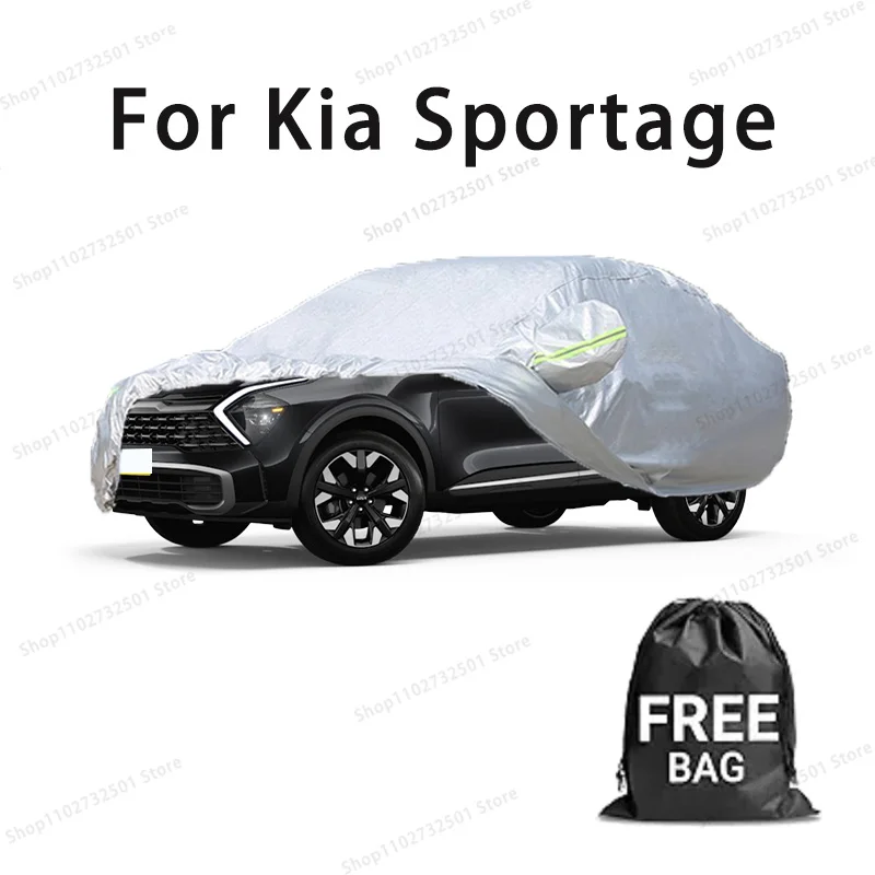 

Car cover For Kia Sportage Full cover Waterproof sun protection cover Scratch resistant cars accessories